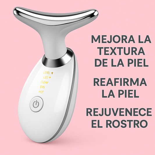 Masajeador Facial LUMISKIN™ – Luz, Juventud y Belleza al Alcance de tu Mano